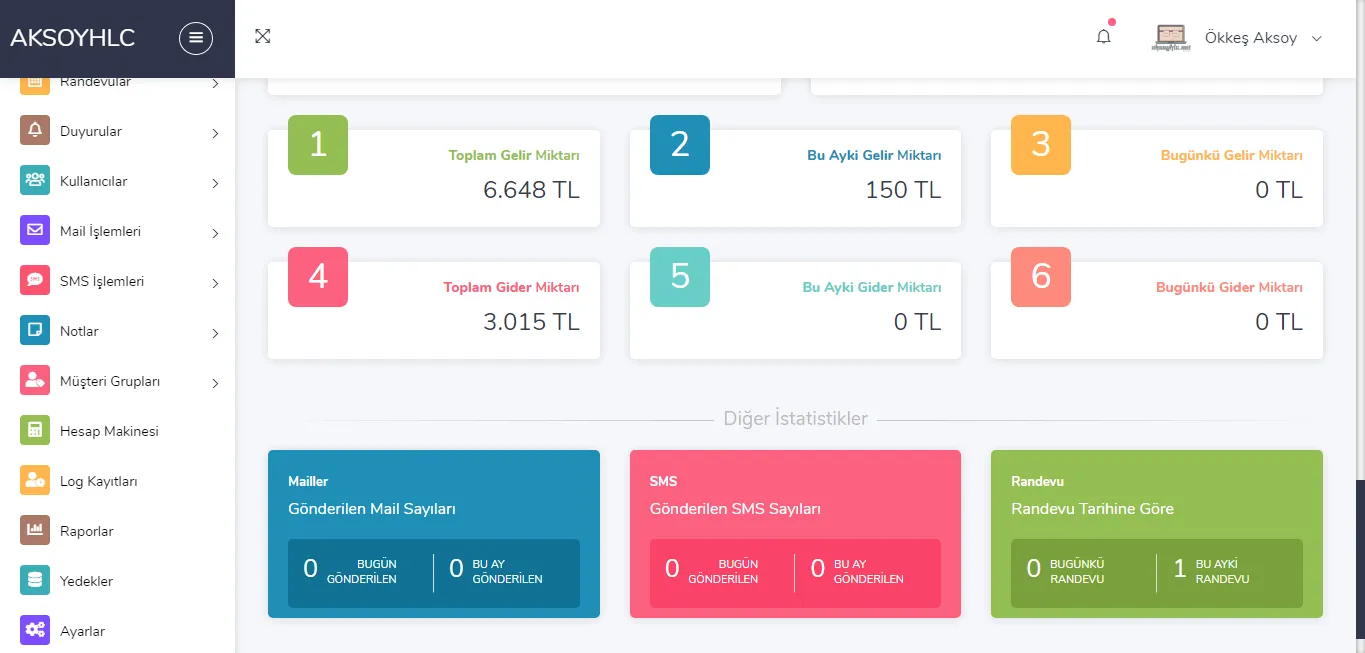 Aksoyhlc Teknik Servis Scripti - Cihaz Takip Scripti